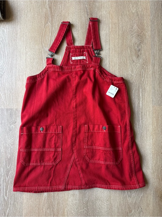 We The Free Dresses & Skirts - NWT Free People Red Overall Dress